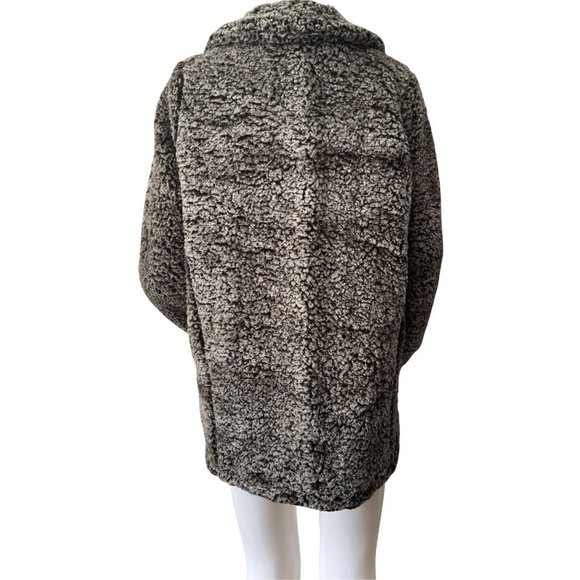 🌹NWT Women’s Jacket Size M THREAD & SUPPLY Sherpa double-breasted - Picture 4 of 11